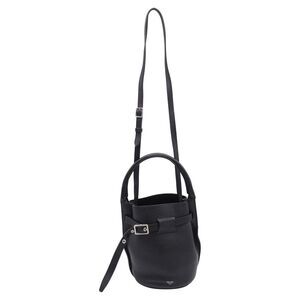 Celine Nano Big Bag Bucket in Black Calf Leather